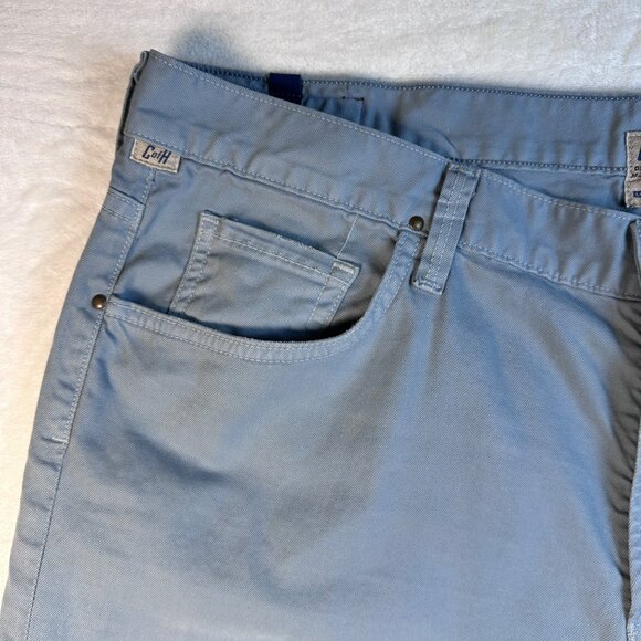 Citizens Of Humanity Mens Straight Leg Light Blue Pants Sz 38 Preppy Comfy Pants - Picture 6 of 12